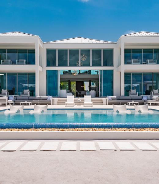 ​​Located on the tranquil shores of Grace Bay Beach, Seaclusion epitomizes luxury island lifestyle. This chique 8-bedroom, 9 ½ bathroom oceanfront Villa offers world-class amenities with unobstructed oceanfront views. The villa features striking modern design both indoors and out with expansive living space totaling more than 11,800 square feet....