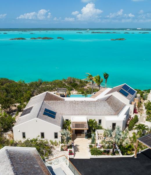 Villa Alinna provides guests with a fabulous Turks and Caicos vacation. There are five bedrooms in this luxury villa. Four of these bedrooms are master bedrooms and are appointed around the villa's large swimming pool and jacuzzi which allows guests to enjoy frontal views of Chalk Sound. The fifth bedroom is set up as a bedroom for kids. The room...